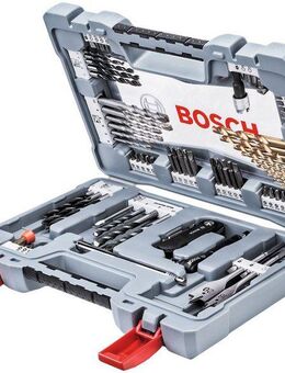 Bosch Professional Werkzeugset Premium X-Line, 76-tlg., Bohrer- und Schrauber