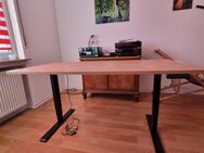 Home-office: boho office höhenverstellb. Schreibtisch 160 x 80 - Saarbrücken