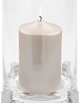 Fink Windlicht YONO, Weihnachtsdeko (1 St), aus Edelstahl und Glas