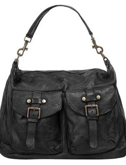 Samantha Look Umhängetasche, echt Leder, Made in Italy