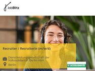 Recruiter / Recruiterin (m/w/d) - Berlin