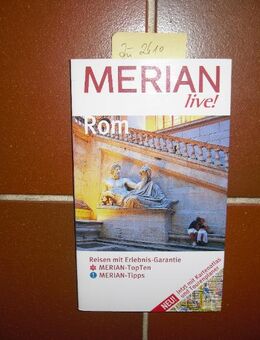 Merian live! ROM - Reisen mit Erlebnis-Garantie. Broschierte Ausgabe v. 2005. Monika Pelz (Autorin) - Rosenheim
