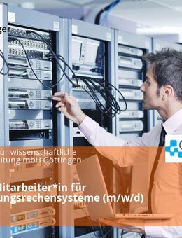Support-Mitarbeiter*in für Hochleistungsrechensysteme (m/w/d) - Göttingen