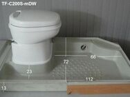 Thetford C200S gebraucht mit passender Duschwanne (Set Dusche und Toilette) - Schotten Zentrum