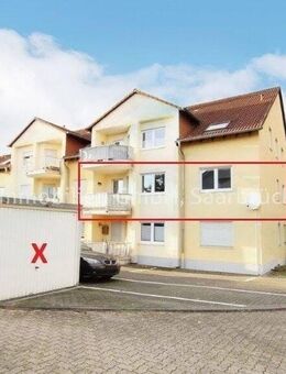 3 Zimmer Wohnung mit Balkon und Garage in schöner Lage von Völklingen-Heidstock - Völklingen