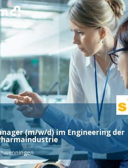 Projektmanager (m/w/d) im Engineering der TGA und Pharmaindustrie - Villingen-Schwenningen