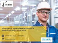 Mitarbeiter Qualitätskontrolle für Medizinprodukte (m/w/d) - Oststeinbek