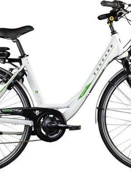 Zündapp E-Bike Cityrad Z503, 7 Gang Shimano Tourney RD-TY21 Schaltwerk, Kettenschaltung, Frontmotor, 486 Wh, Pedelec, Elektrofahrrad für Damen u. Herren