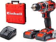 Einhell Akku-Bohrschrauber TE-CD 18/50 Li BL, mit 2 Akkus 18V/2,0Ah, Ladegerät und Aufbewahrungskoffer