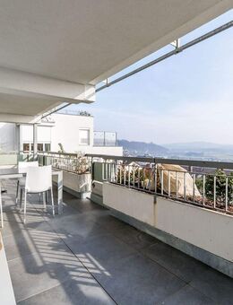 Exklusive 3,5-Zi.-Wohnung mit Panoramablick über Waldshut und den Rhein - Waldshut-Tiengen