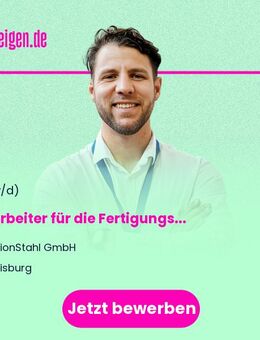 Mitarbeiter für die Fertigungssteuerung (m/w/d) in dem Bereich Laser - Duisburg