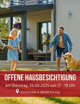 Jetzt sichtbar. Bald erlebbar. Ein Zuhause zum Ankommen - Mering
