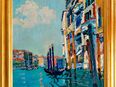 Meister-Ölgemälde ROGER GUILLAUME (1867 Paris), Canale Grande in Venedig 1908!!! in 10779