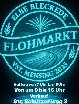 Elbe Bleckede Flohmarkt - Bleckede