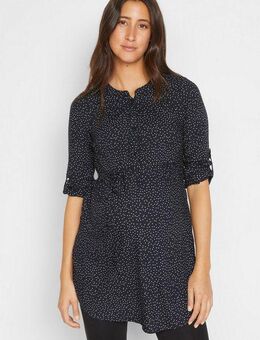 bonprix Umstandskleid 2-in-1 Umstands- und Stillblusenkleid aus fließender Viskose