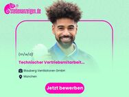 Technischer Vertriebsmitarbeiter für RLT-Anlagen im Innendienst (m/w/d) - München