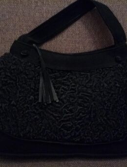 Persianer Muff / Handtasche aus den 60´er Jahren - Essen
