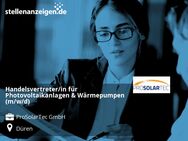 Handelsvertreter/in für Photovoltaikanlagen & Wärmepumpen (m/w/d) - Düren
