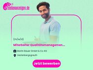Mitarbeiter Qualitätsmanagement (m/w/d) - Vestenbergsgreuth