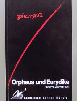 Programmheft "Orpheues und Eurydike" von Gluck (Münster 1989) - Münster