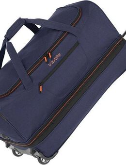travelite Reisetasche BASICS, verschiedene Größen und Farben, Duffle Bag Reisegepäck Sporttasche Reisebag mit Trolleyfunktion