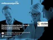 Personalsachbearbeiter (m/w/d) Personalgewinnung und Personalentwicklung - Karlsruhe