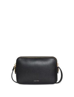 Calvin Klein Mini Bag FOIL LOGO ELONGATED CAMERA BAG, Schultertasche, kleine Damen-Umhängetasche mit Logoschriftzug