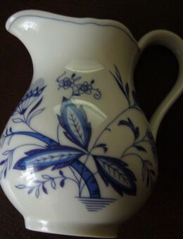 Form Marienbad Ingres weiß, Milchkännchen Indisch Blau 9,5cm - Krefeld