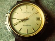 Certina Herrenuhr Swiss Quartz Uhr ETA Werk 955412 vintage 80er sammeln rar TOP! - Bergrheinfeld