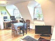Ab sofort: Charmante Dachgeschosswohnung mit Gartenmitnutzung - ruhig & zentral in München-Daglfing - München