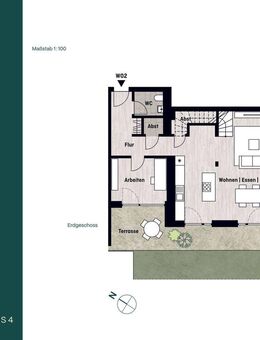 Maisonette-Wohnung - Wohngefühl wie in einem Einfamilienhaus - Wermelskirchen