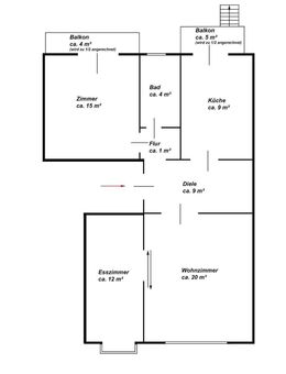 Schwachhausen / Schöne Altbauwohnung mit Garten - Bremen