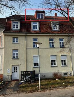 Gemütliche 2-Zimmer-Dachgeschosswohnung mit eigenem Kellerraum und Gemeinschaftsgarten - Güstrow