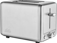 SOLIS OF SWITZERLAND Toaster Steel Toaster (Typ 8002), 2 kurze Schlitze, 925 W, mit 2 Schlitzen, Edelstahl