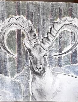 Gemälde „Der Steinbock – Kraft der Natur“ - Neudenau