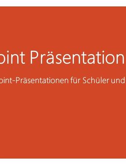 Einfache PowerPoint Präsentation für Schuller und Studenten - Hamburg