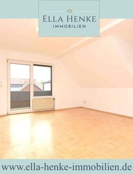 Gepflegte, helle Maisonette-Wohnung mit Balkon, Einbauküche + Stellplatz... - Clausthal-Zellerfeld