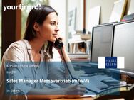 Sales Manager Messevertrieb (m/w/d) - Essen