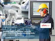Meister oder Techniker (w/m/d) Elektrotechnik, Nachrichtentechnik, Informationstechnik - Nürnberg