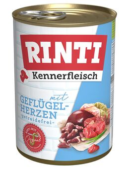 RINTI Kennerfleisch - RINTI 400g Dose - Geflügelherzen