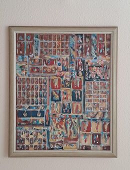 Schönes Bild v. Dieter Peterson, Künstler Rendsburg / Hamburg - Büdelsdorf