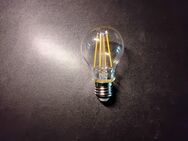 3er Set LED GLÜHLAMPE E27, Filament G60k klar, 8W, warmweiß - Kiel