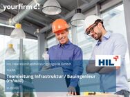 Teamleitung Infrastruktur / Bauingenieur (m/w/d) - Bonn