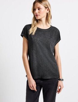 STREET ONE Shirttop mit Nieten-Details