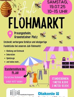 Flohmarkt Juli - Frankfurt (Main)