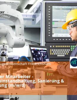 Technischer Mitarbeiter - Wohnungsinstandhaltung, Sanierung & Versicherung (m/w/d) - Berlin