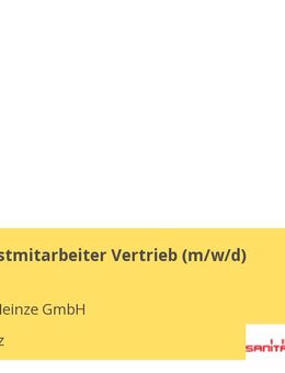 Außendienstmitarbeiter Vertrieb (m/w/d) - Chemnitz