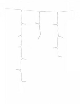 my home LED-Lichterkette Livva in 6, 12 und 24 m Kettenlänge, 960-flammig, LED-Eisregen Lichterkette, warmweißes Licht, Timer, + 3 m Zuleitung