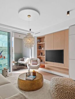 -courtagefrei- Luxus-Apartment im THE LYTE: vollmöbliert, Balkon & seitlichem Ausblick auf die Elbe - Hamburg