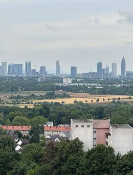 Hoher Wohncomfort in gepfl. Anlage, Weitblick auf Taunuspanorama u. Skyline, Balkon, Tief-Garage - Frankfurt (Main)